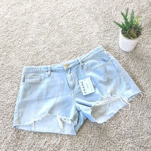 Frame Denim Light wash Le Grand Garcon Shorts